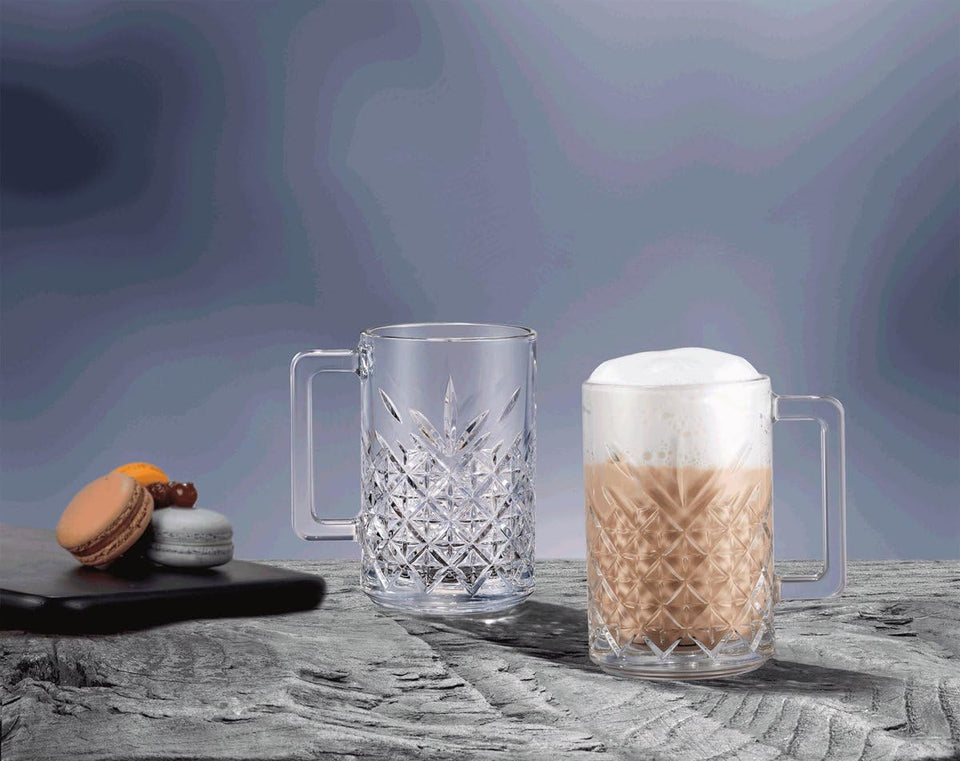 Paşabahçe Timeless Glass Mugs 315 mL - Set of 2