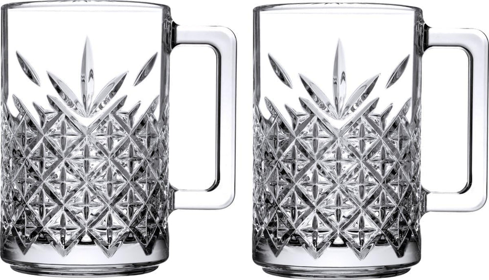 Paşabahçe Timeless Glass Mugs 315 mL - Set of 2