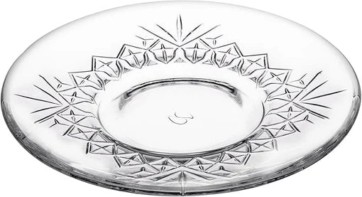 Paşabahçe Timeless Glass Tea Saucers - Set of 6