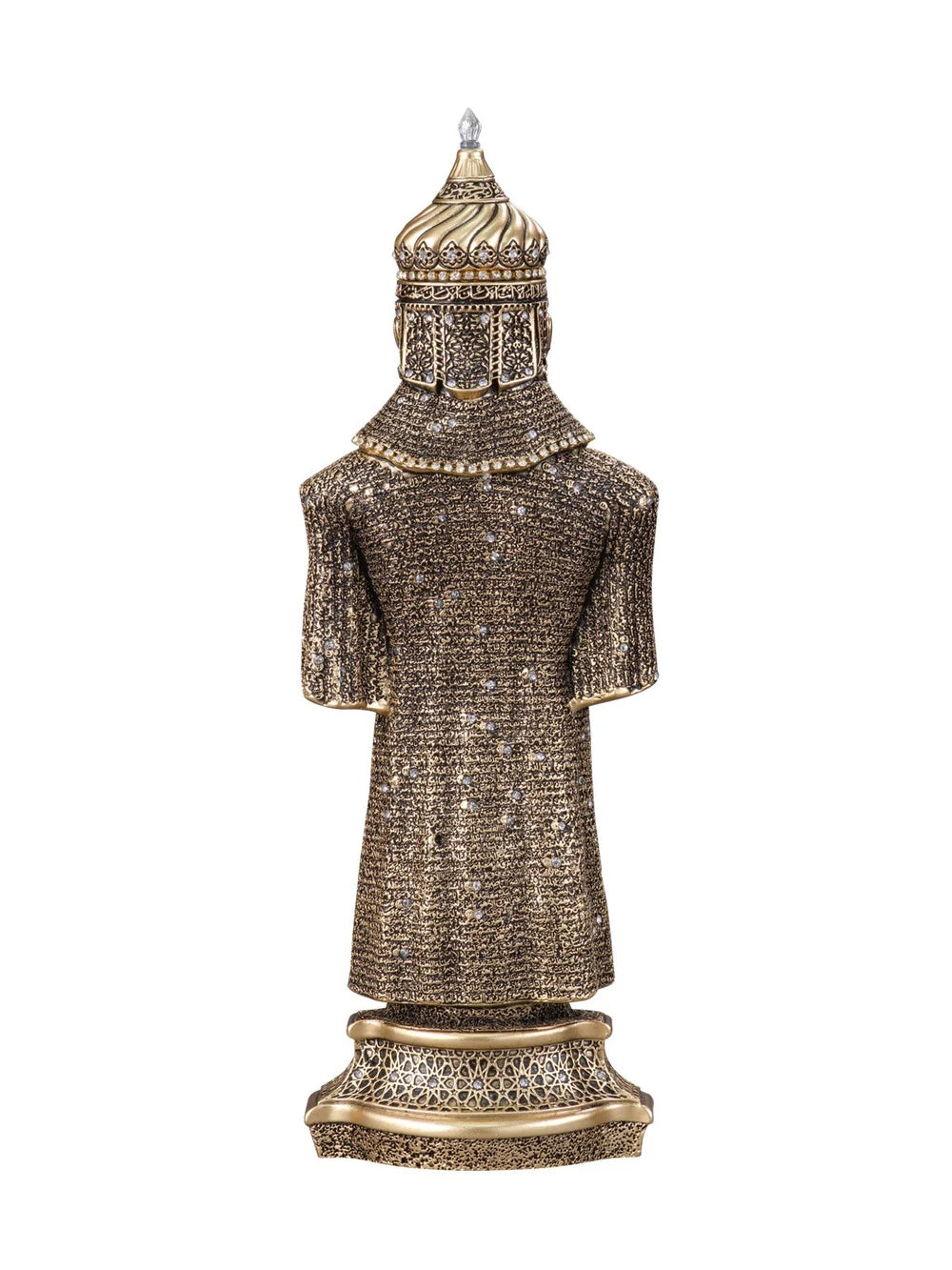 Rear view of Jawshan Kabir armour ornament